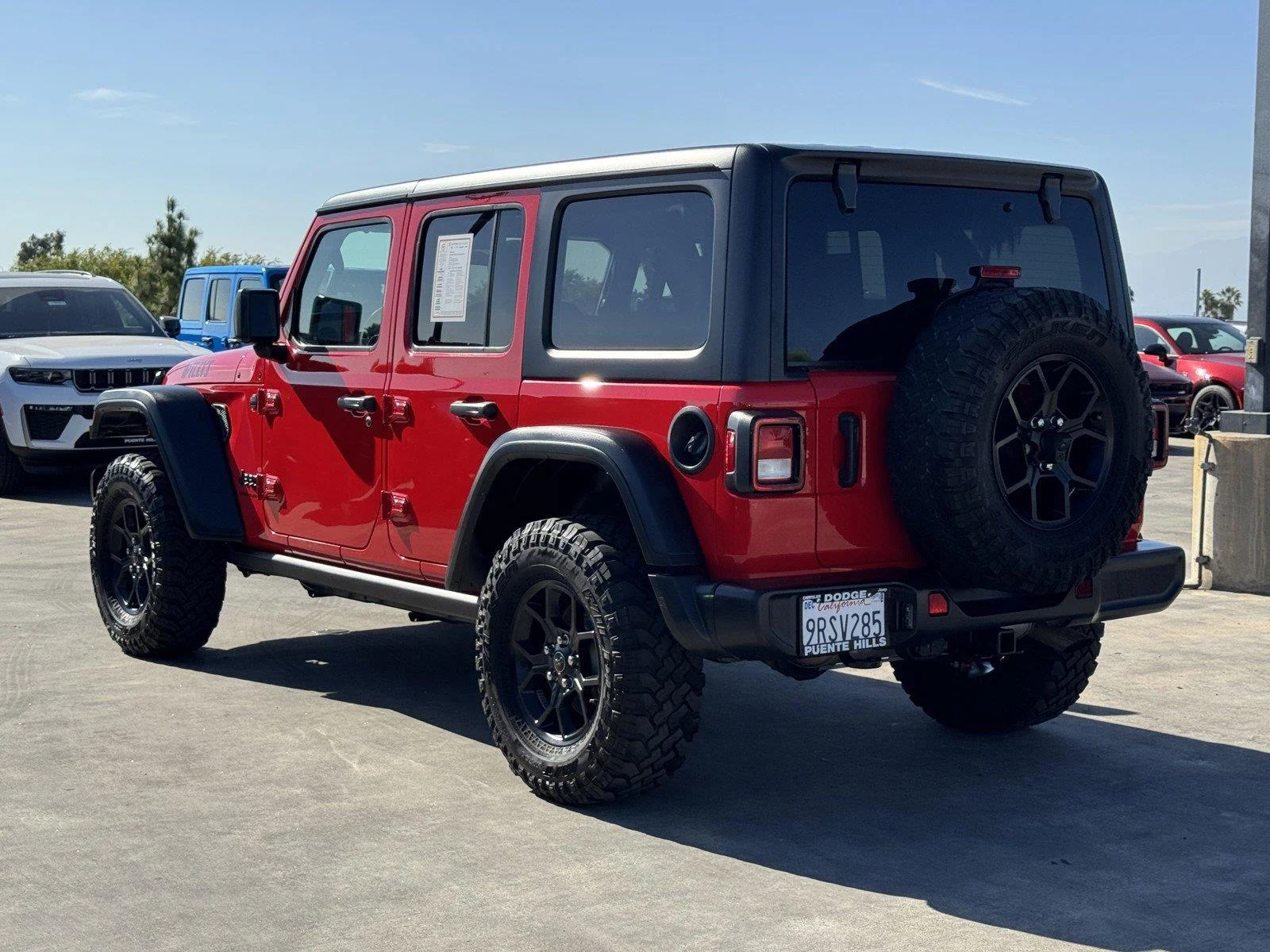 Certified Used 2025 Firecracker Red Clearcoat Jeep Willys image 5