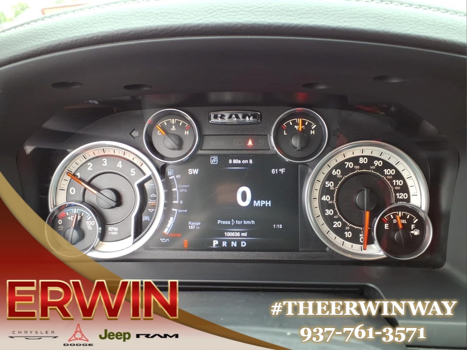 Used 2016 Blue Streak Pearl Coat RAM Laramie image 16