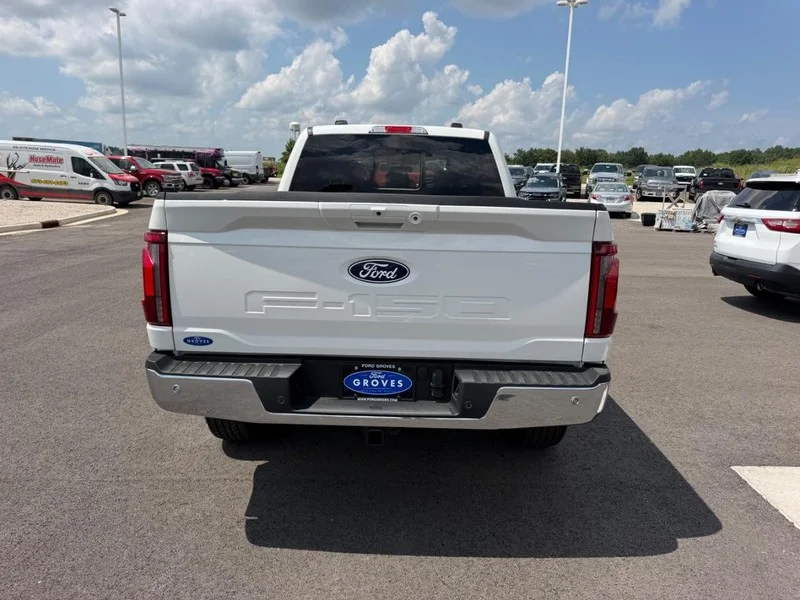 New 2026 Star White Metallic Tri-Coat Ford Lariat® image 6