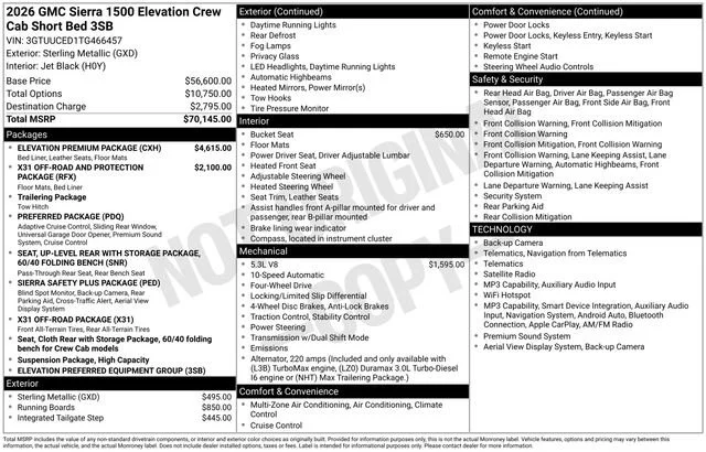 2026 GMC Sierra 1500 Elevation - Photo 28