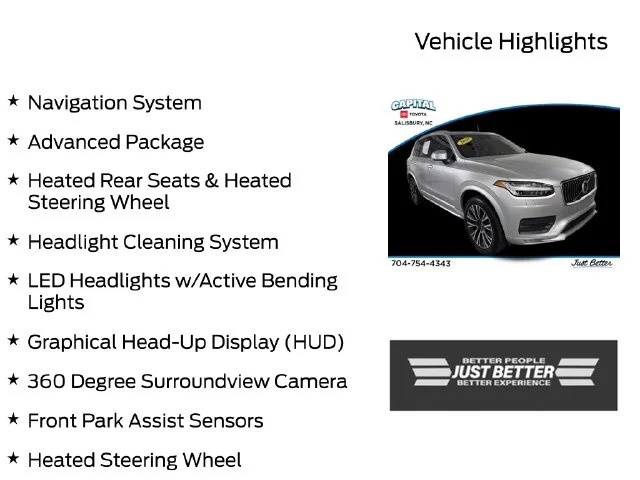 Used 2020 Silver Volvo T6 Momentum image 3
