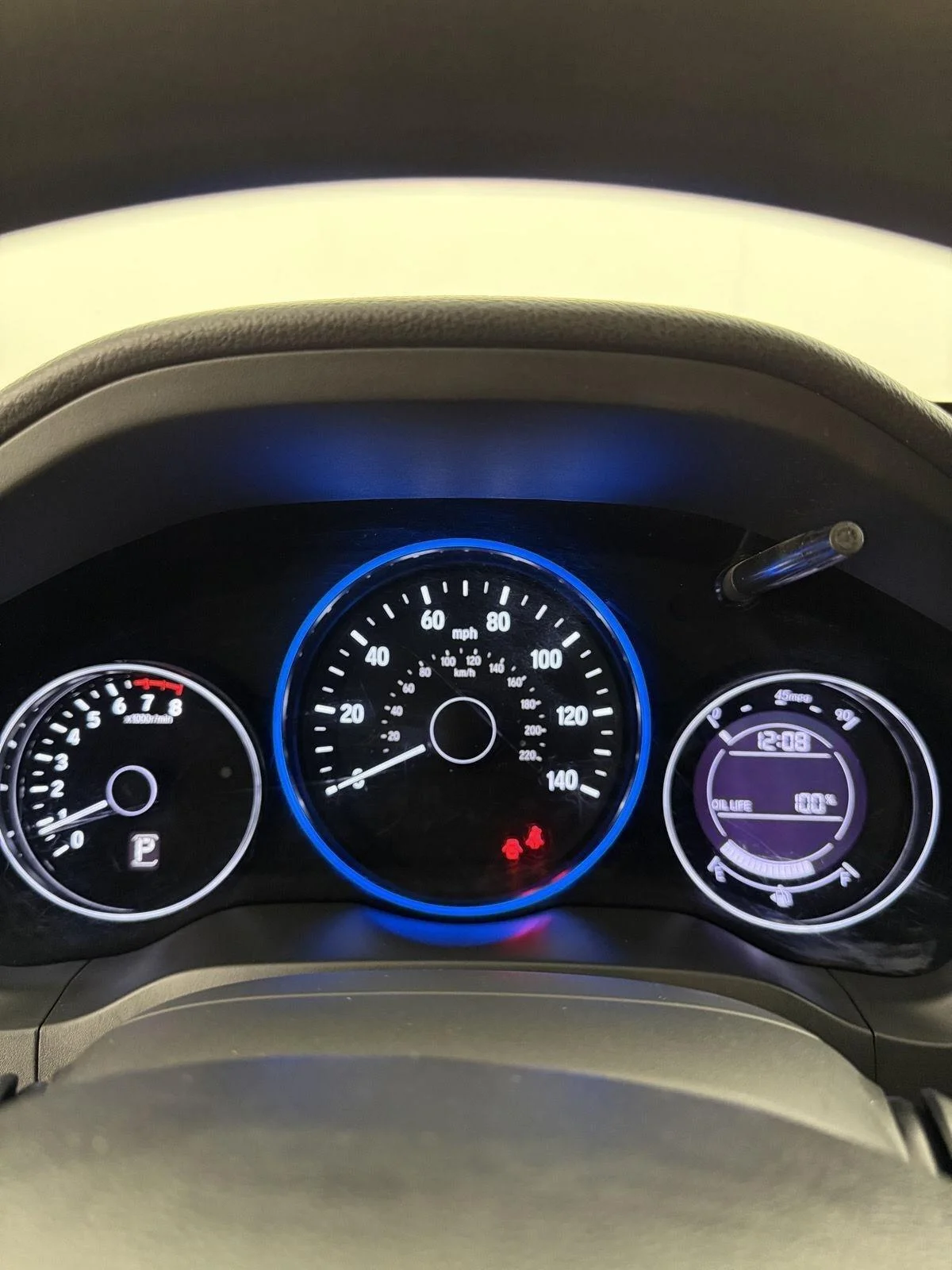 Used 2018 Crystal Black Pearl Honda LX image 17