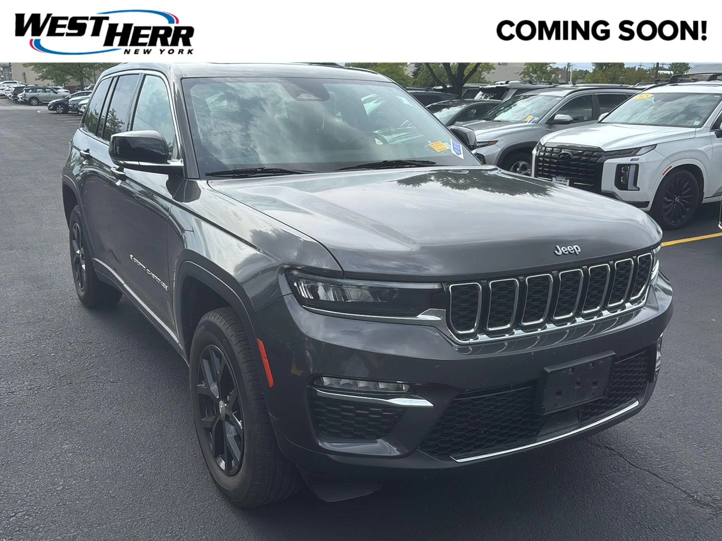 Used 2022 Baltic Gray Metallic Clearcoat Jeep Limited image 1