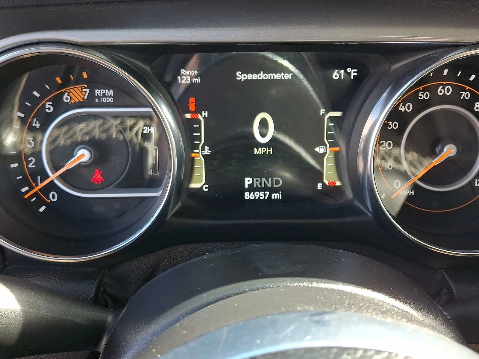 Used 2020 Bright White Clearcoat Jeep Sahara image 19