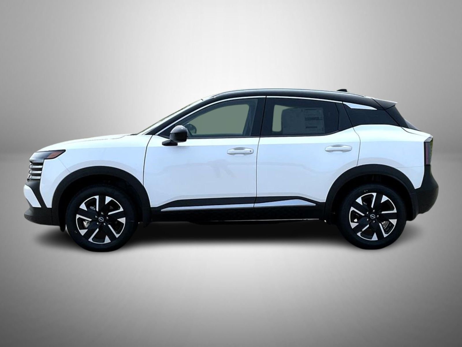 New 2026 Aspen White TriCoat / Super Black Two-tone Nissan SV image 8