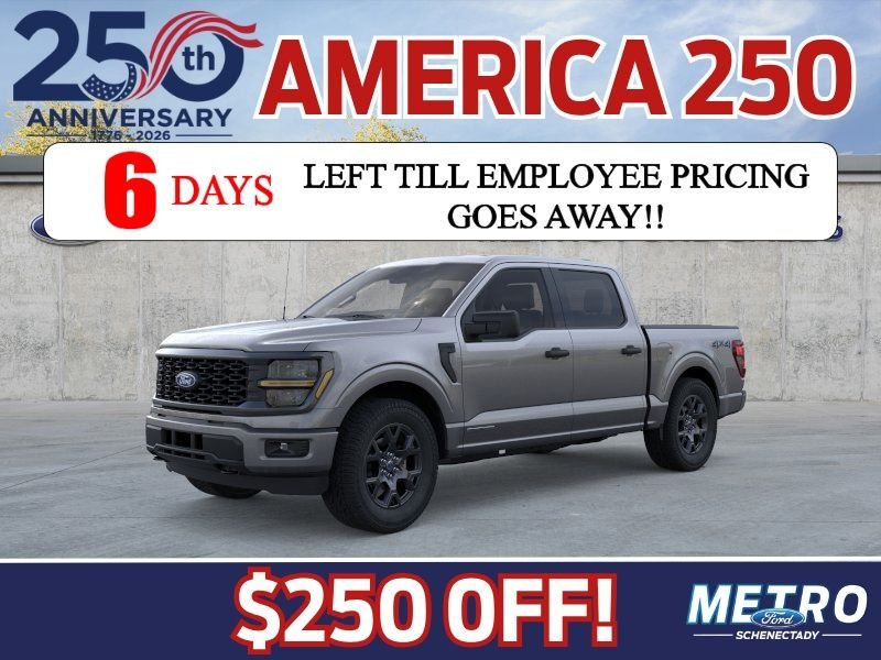 New 2026 Carbonized Gray Metallic Ford STX image 2