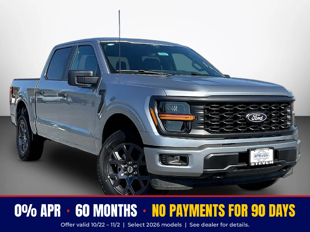 New 2026 Iconic Silver Metallic Ford STX® image 1