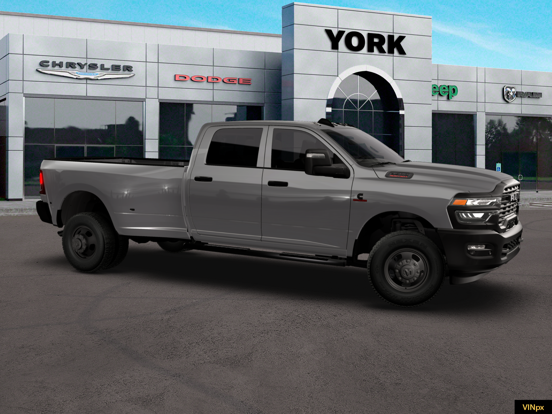 New 2026 Ceramic Gray Clear-Coat Exterior Paint RAM Tradesman image 10