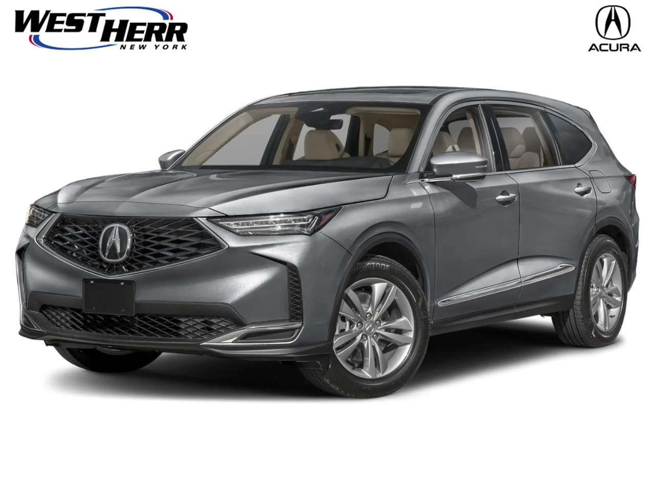 New 2026 Liquid Carbon Metallic Acura SH-AWD image 1