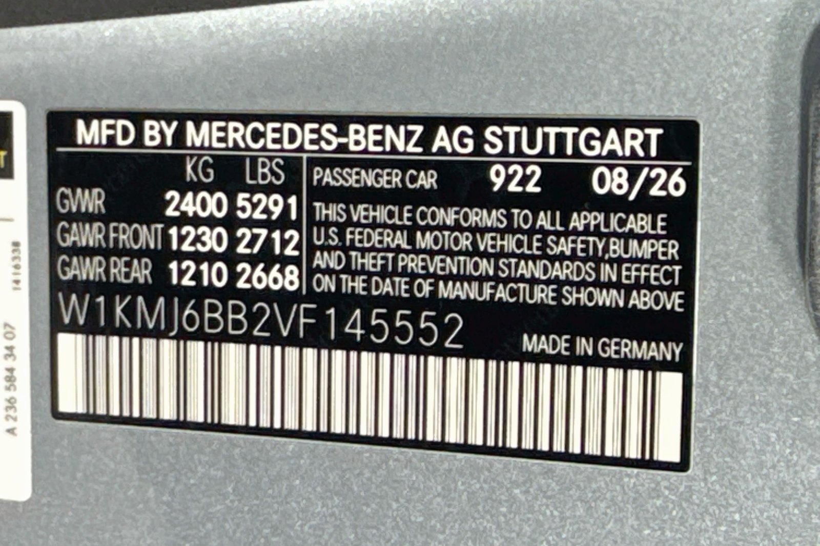 New 2027 Cirrus Silver Metallic Mercedes-Benz CLE 450 image 30
