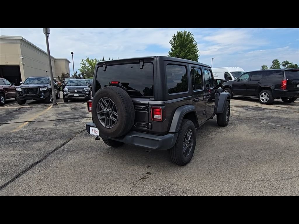Certified Used 2024 Gray Jeep Sport S image 7