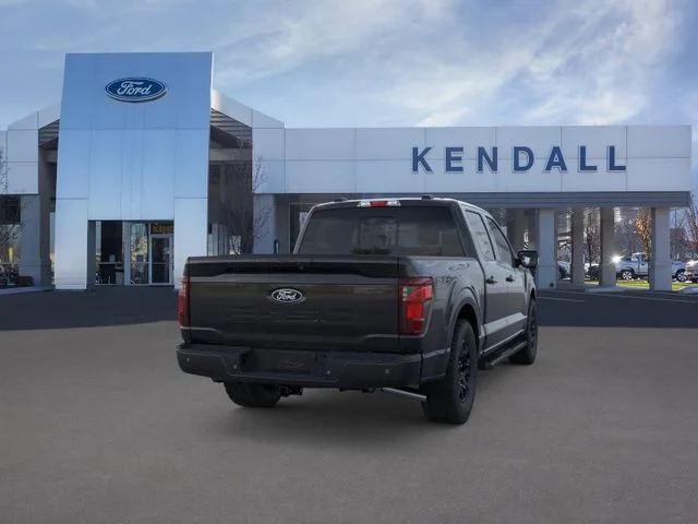 New 2026 Agate Black Metallic Ford XLT image 8