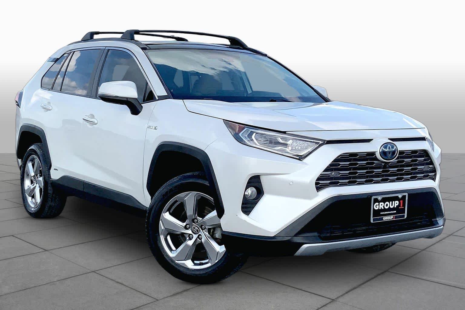 Used 2021 Blizzard Pearl Toyota Hybrid Limited image 3