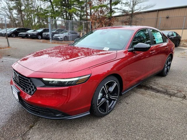 New 2026 Radiant Red Metallic Honda Sport image 1