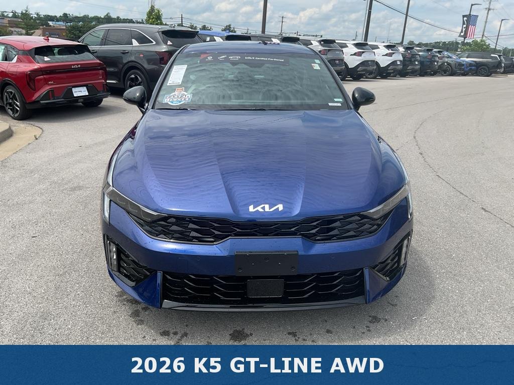 Certified Used 2026 Yacht Blue Kia GT-Line image 3