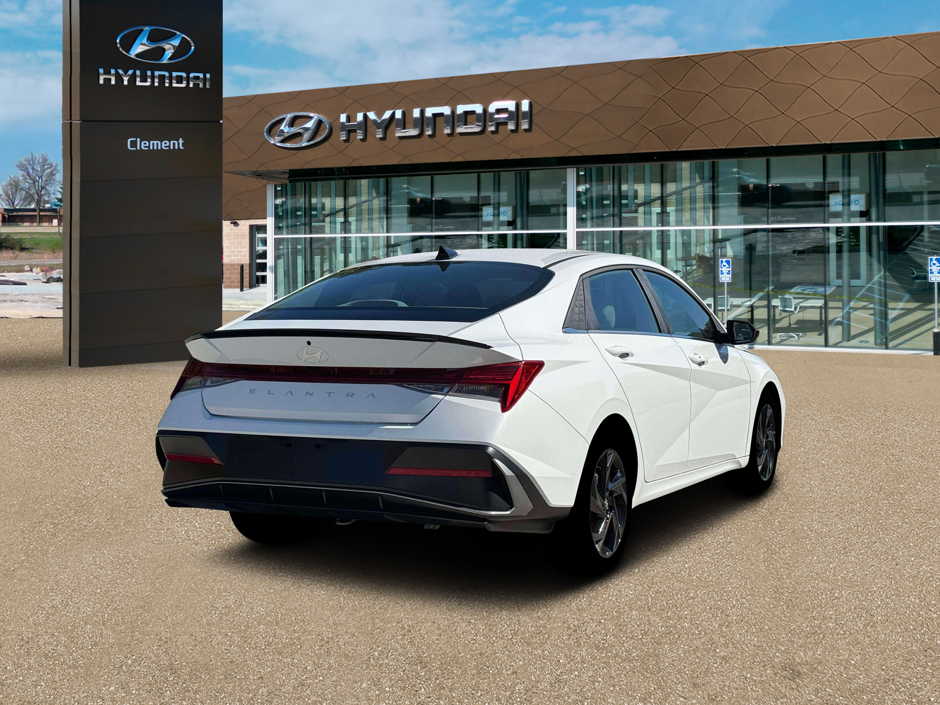 New 2026 White Hyundai SEL Sport image 7