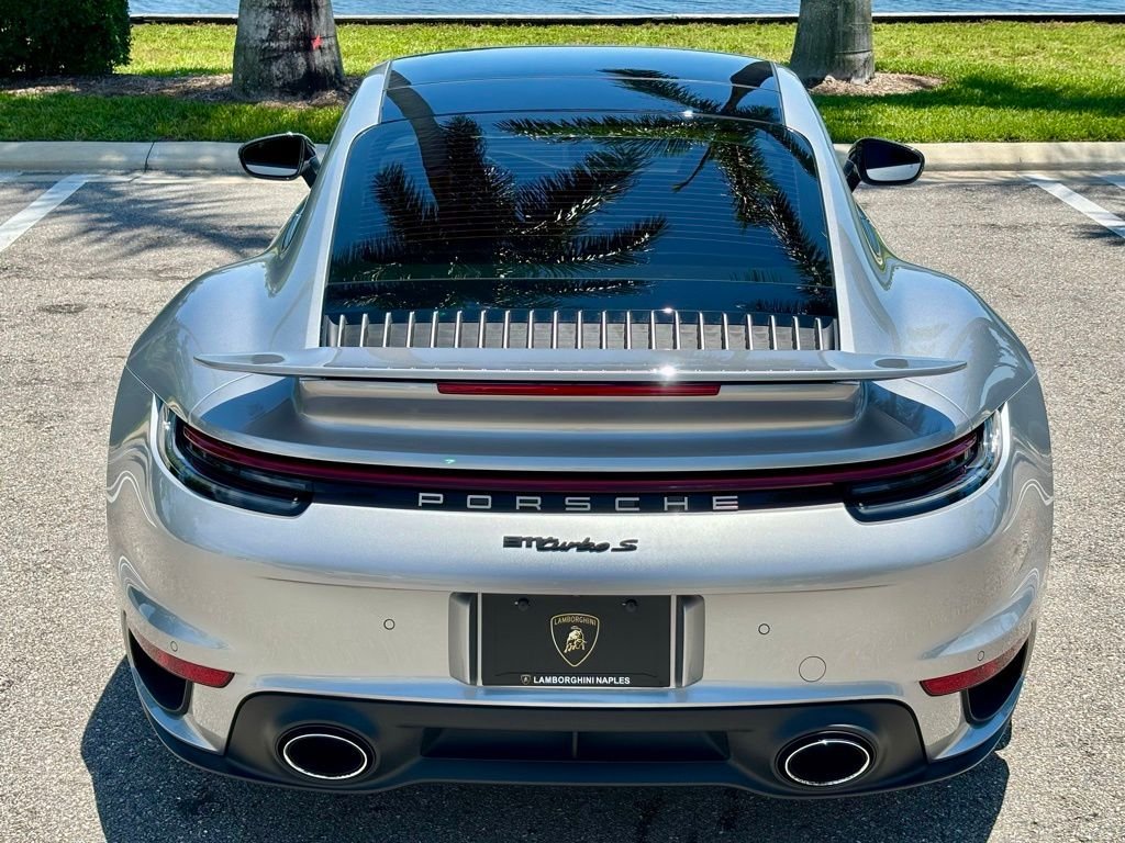 Used 2021 Silver Porsche Turbo S image 7