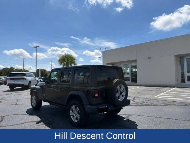Used 2020 Gray Jeep Unlimited Sport S image 6