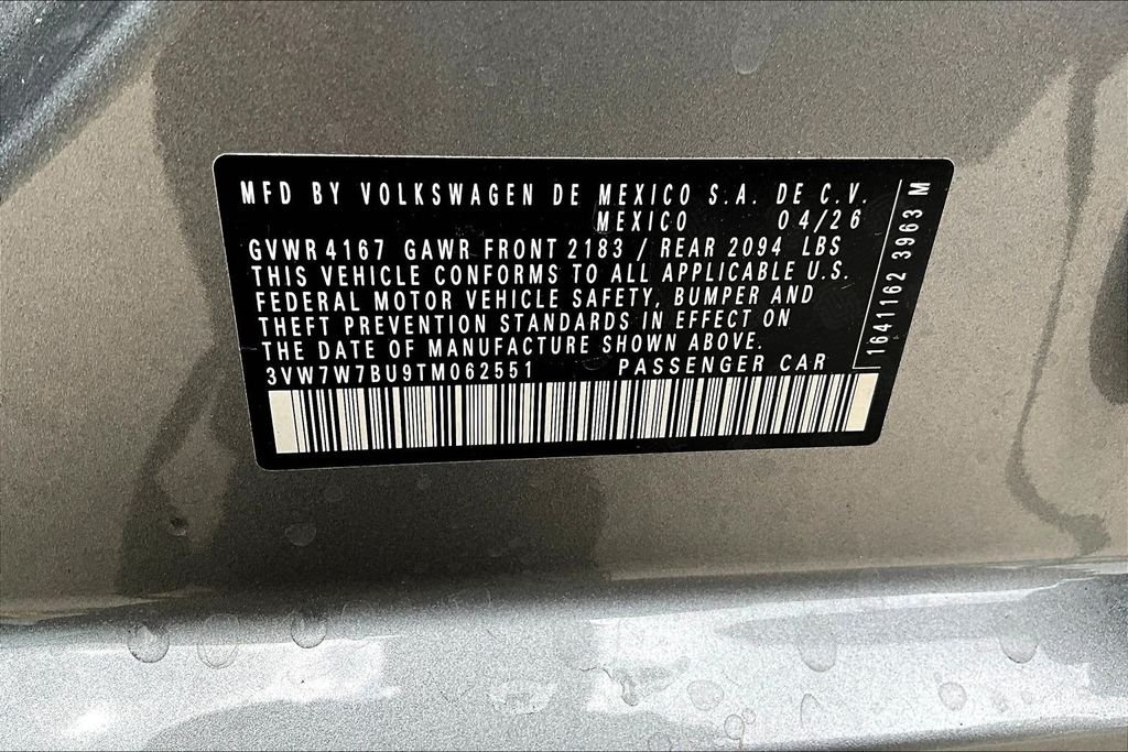 New 2026 Silver Volkswagen 1.5T SE image 19