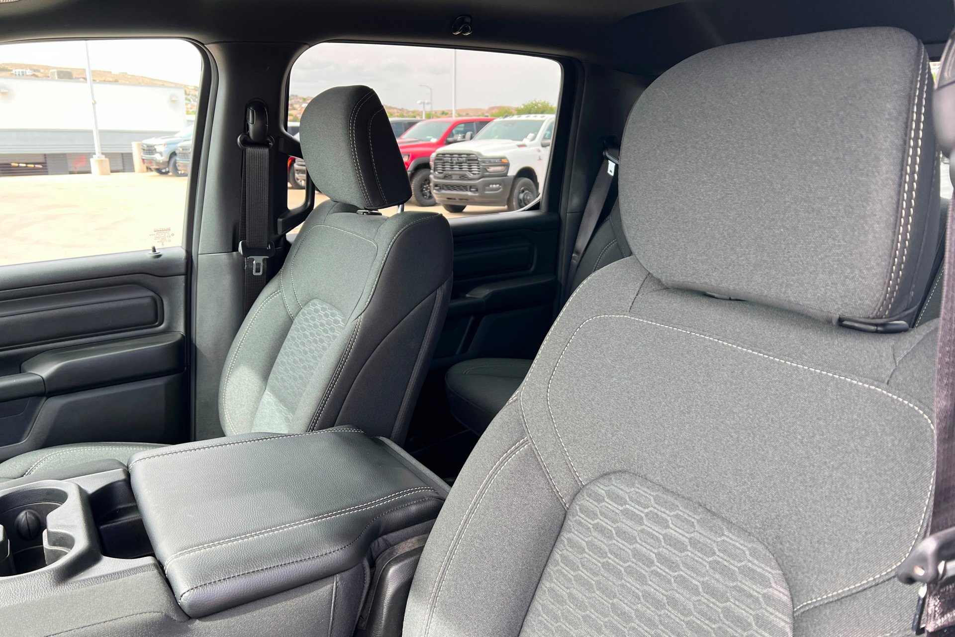 Used 2025 Bright White Clearcoat Ram Tradesman image 17