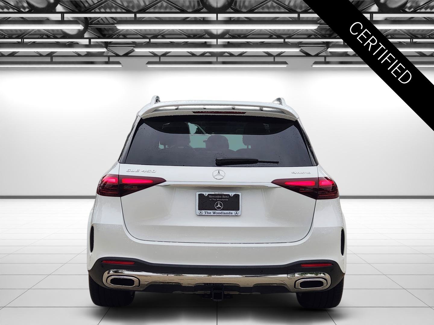Certified Used 2026 MANUFAKTUR Moonlight White Metallic Mercedes-Benz GLE 450 image 8