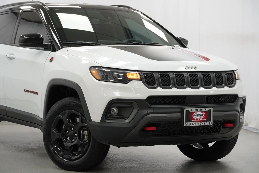Certified Used 2023 White Jeep Trailhawk image 7