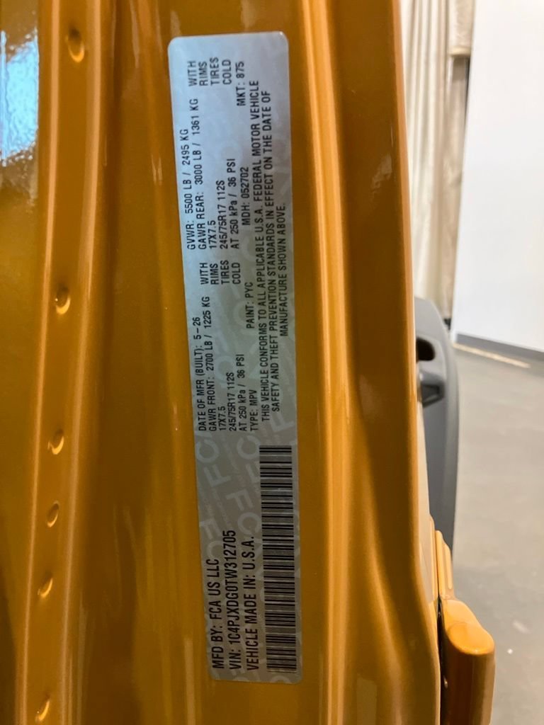 New 2026 Goldilocks Exterior Paint Jeep Sport S image 30