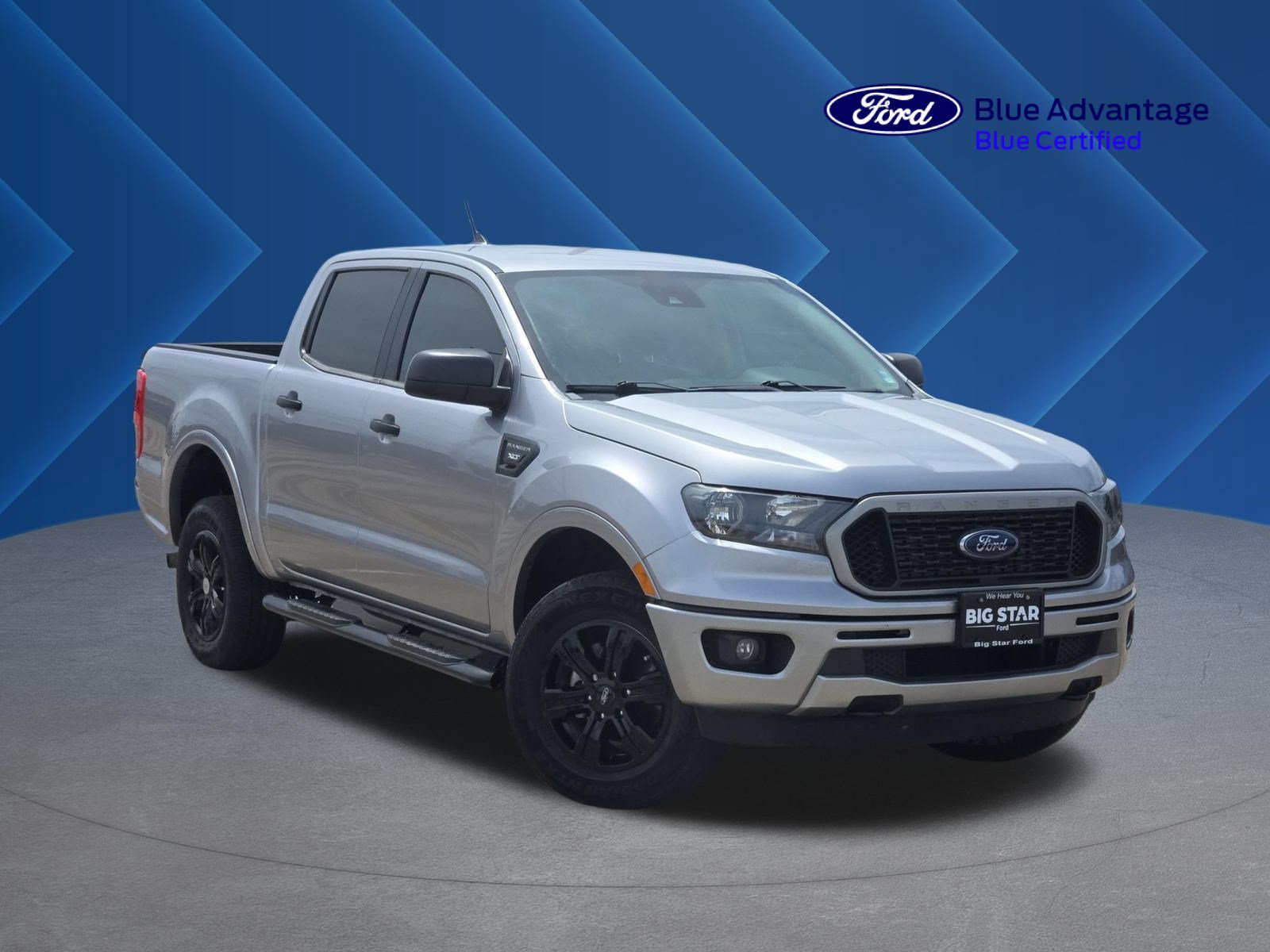 Used 2020 Blue Ford XLT image 1