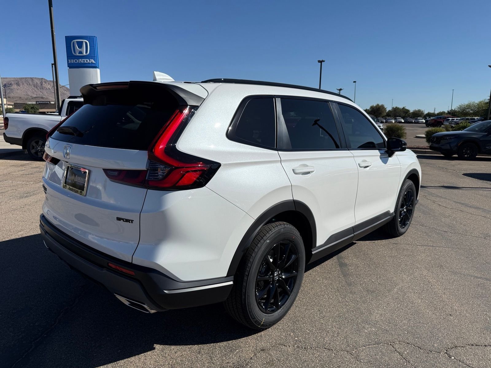 New 2026 Platinum White Pearl Honda Sport image 5