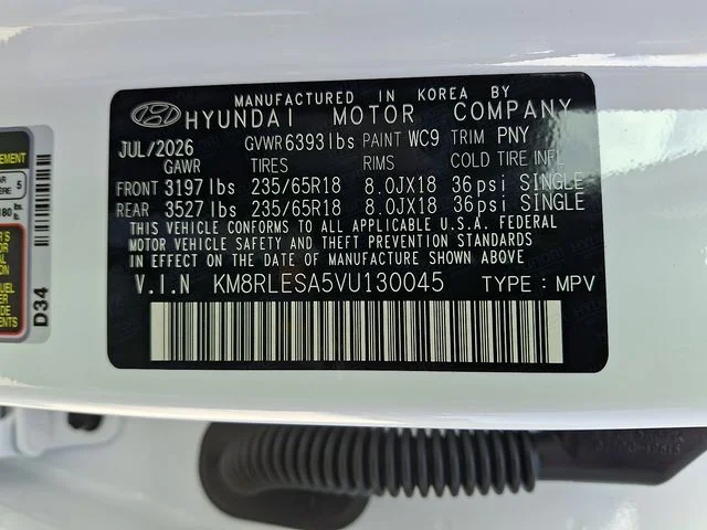 New 2027 White Hyundai Calligraphy image 14