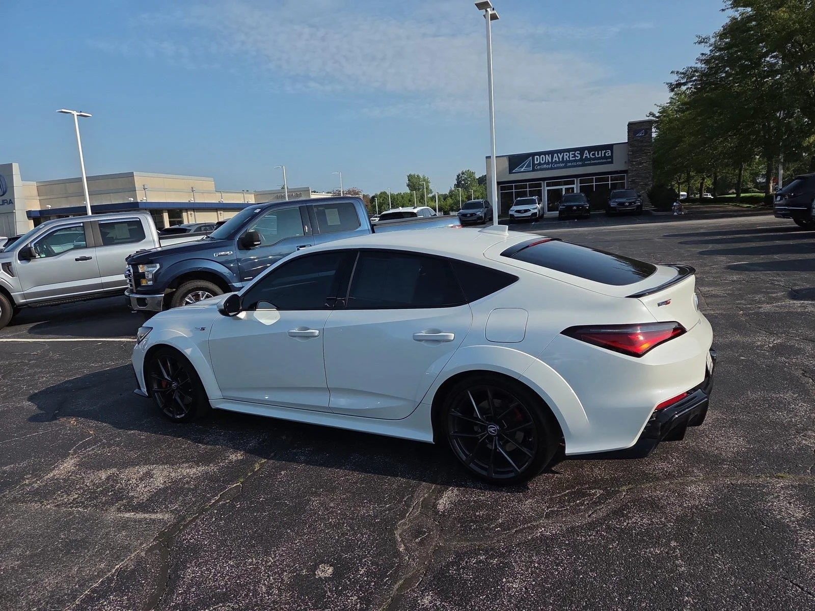 Certified Used 2025 Platinum White Pearl Acura TYPE S image 26