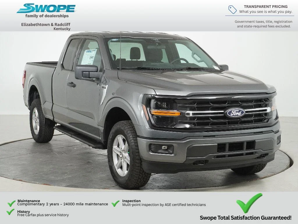 New 2026 CARBONIZED GRAY METALLIC Ford XLT image 1