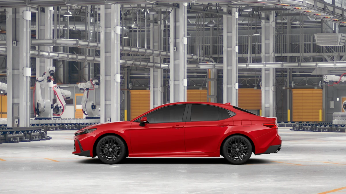 New 2027 Supersonic Red Toyota SE image 4