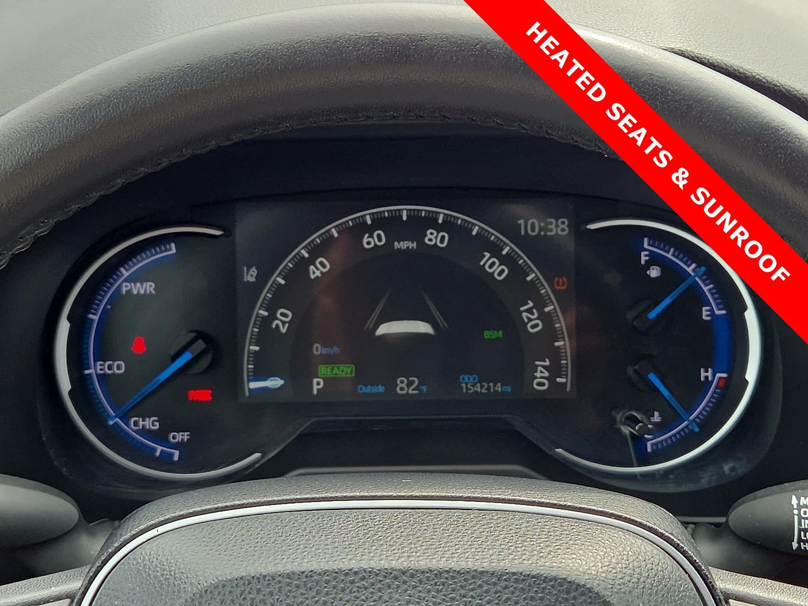 Used 2022 Blizzard Pearl/Midnight Black Metallic Toyota Hybrid XSE image 23