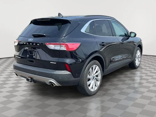Used 2022 Black Ford Titanium image 6