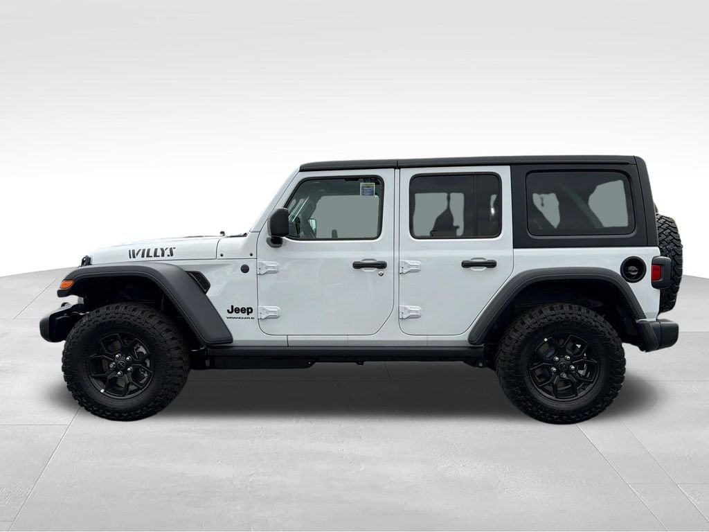 New 2026 Bright White Clear-Coat Exterior Paint Jeep Willys image 2