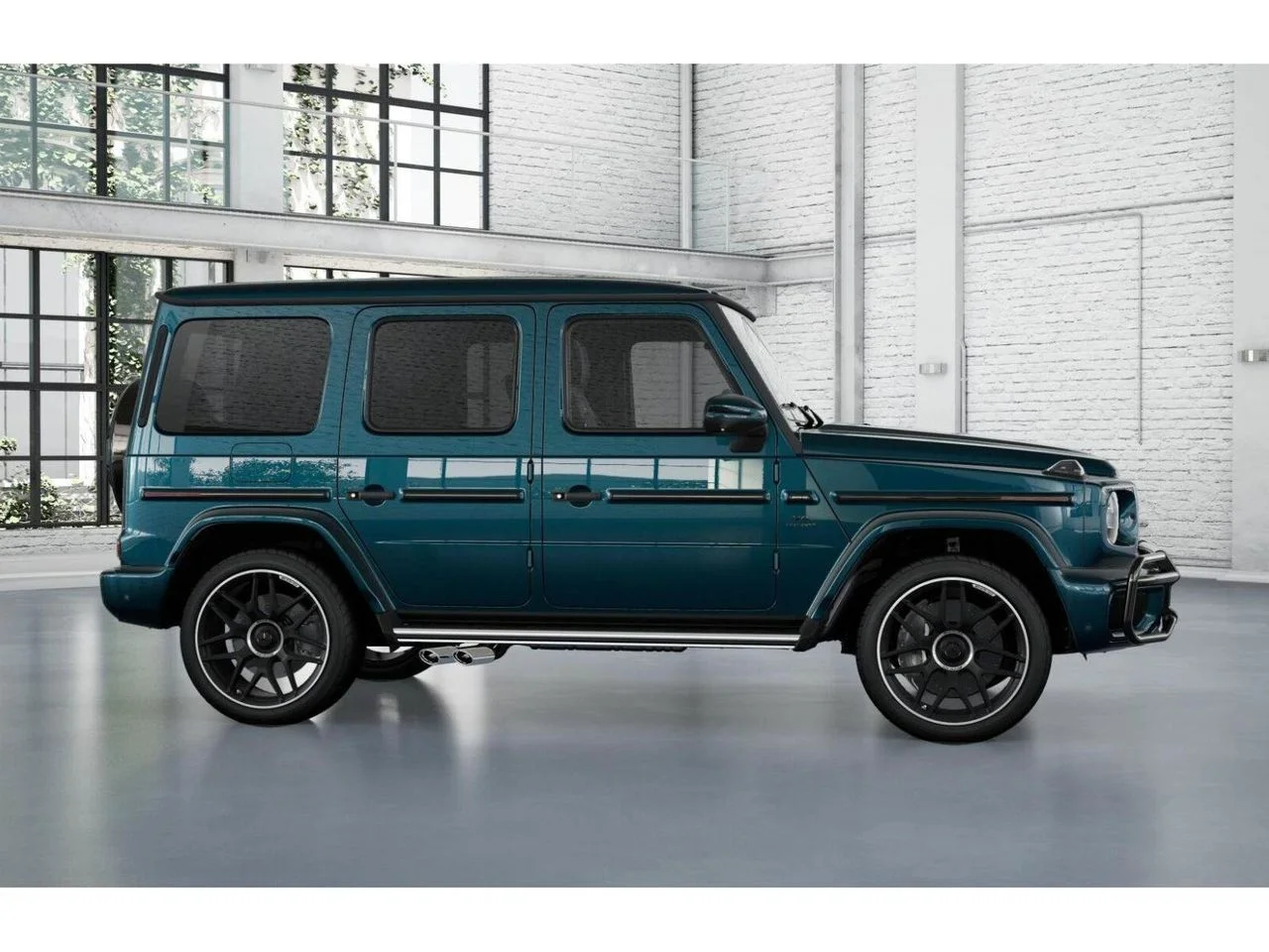 New 2027 MANUFAKTUR Sea Blue metallic Mercedes-Benz AMG® G 63 SUV image 15