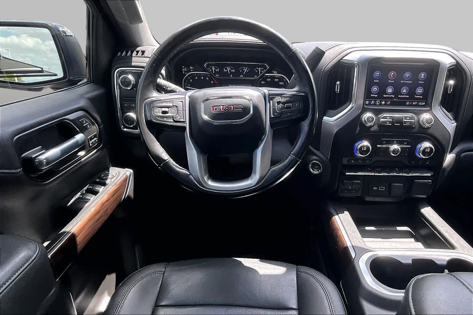 Used 2021 Onyx Black GMC SLT image 6