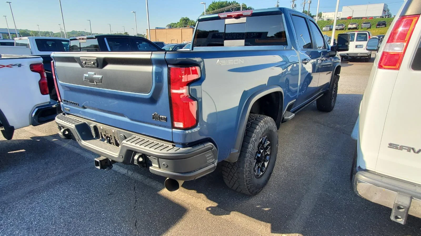 Used 2024 Lakeshore Blue Metallic Chevrolet ZR2 image 9