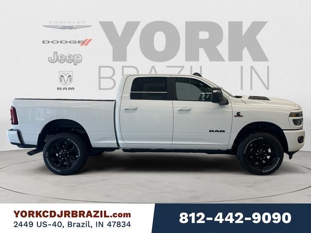 New 2026 Bright White Clear-Coat Exterior Paint RAM Laramie image 6