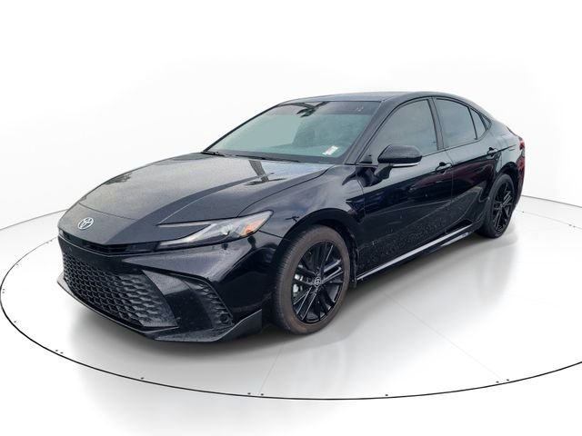 Used 2025 Black Toyota SE image 2