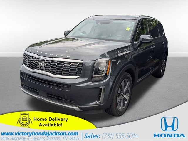 Used 2020 Gravity Gray Kia EX image 1
