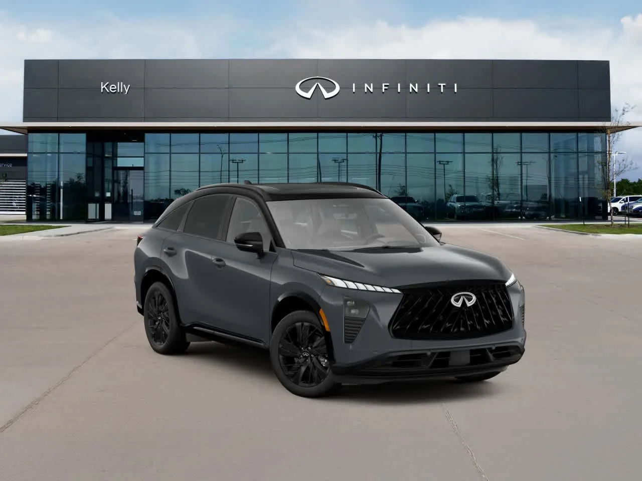 New 2027 Harbor Gray/Obsidian Black INFINITI Sport AWD image 4