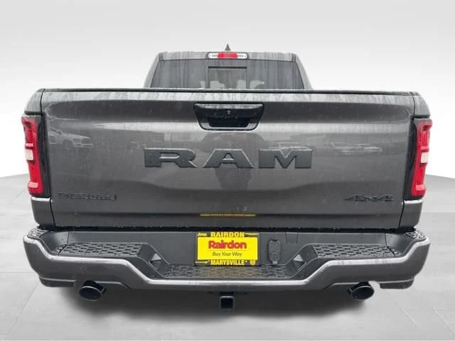 New 2026 Granite Crystal Metallic Clear-Coat Exterior Paint RAM Big Horn image 6