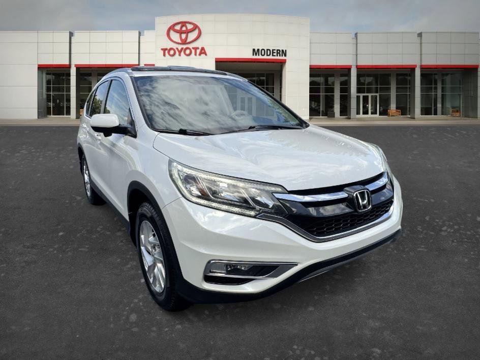 Used 2016 Diamond White Pearl Honda EX-L image 3