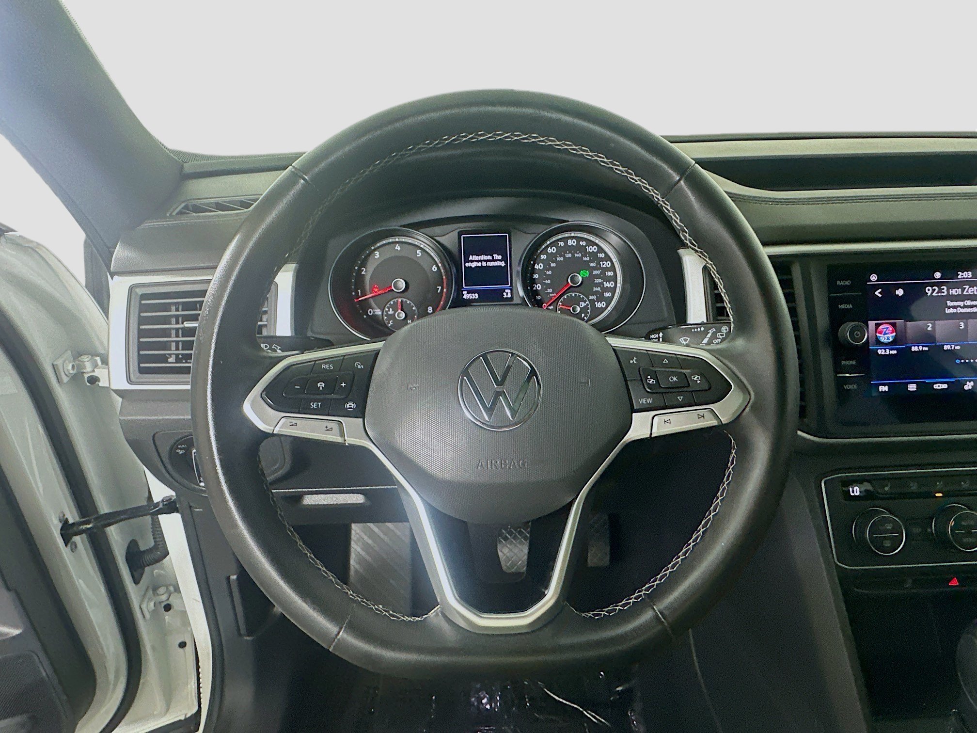 Certified Used 2021 Pure White Volkswagen 3.6L V6 SE w/Technology image 8