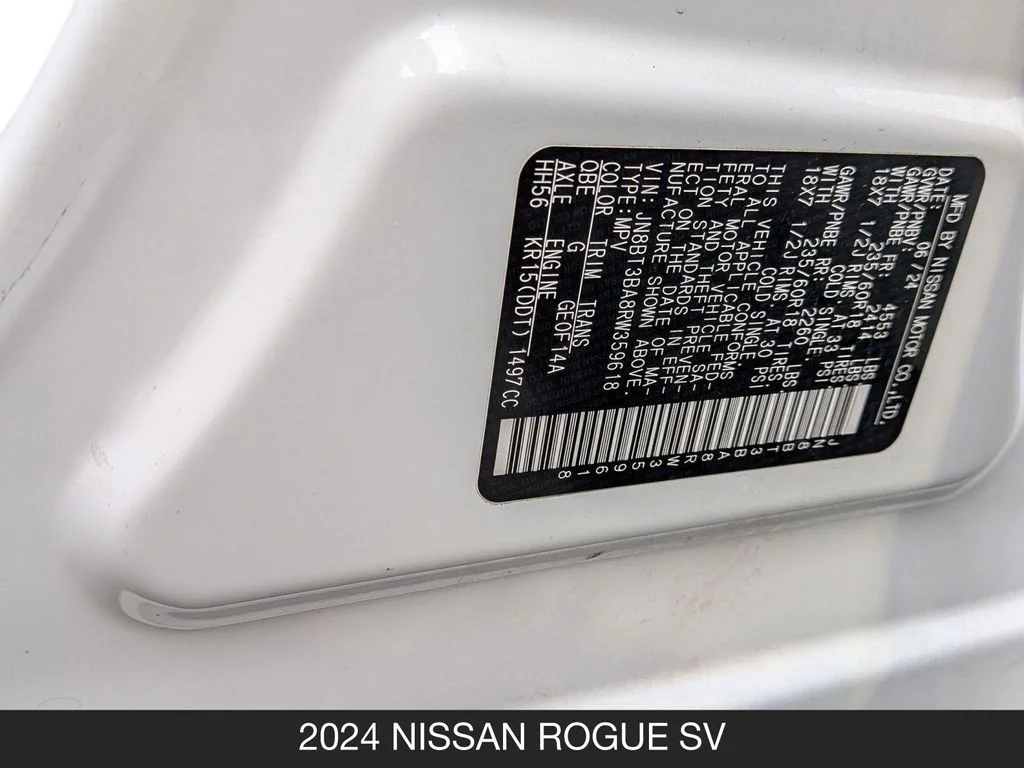 Used 2024 White Nissan SV image 24