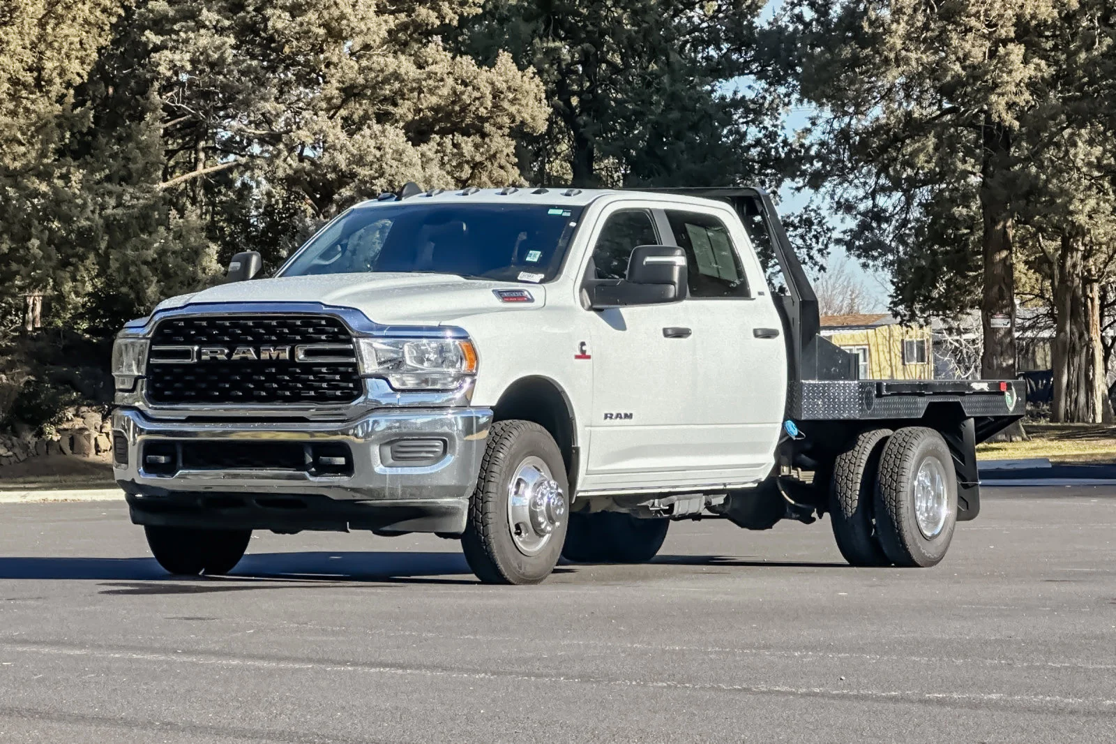 Used 2024 Bright White Clearcoat Ram SLT image 9