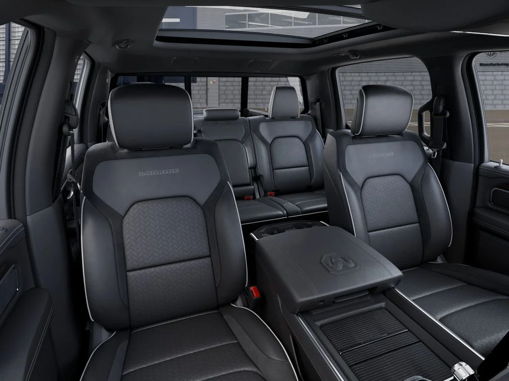 New 2026 Bright White Clear-Coat Exterior Paint RAM Laramie image 18