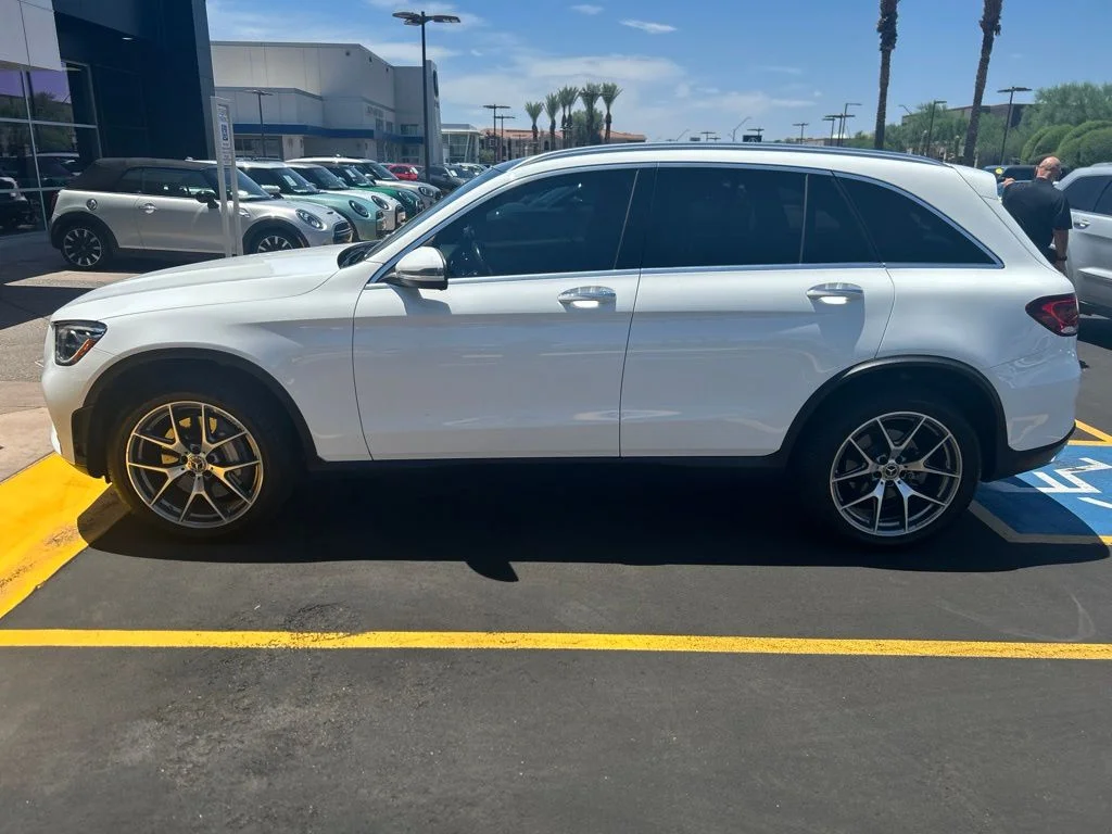 Used 2020 White Mercedes-Benz GLC 300 image 3